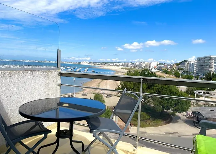 Studio-Cabine Sur Le Port De Pornichet Avec Vue Mer, Residence Le Galienni